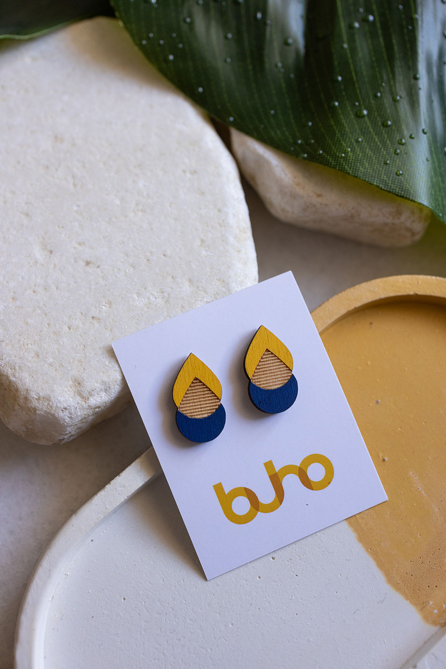 BuhoCrafts Drop in Drop Pin Earrings BuhoCrafts Drop in Drop Pin Earrings