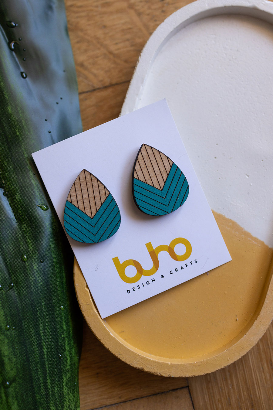 BuhoCrafts Drops Stud Earrings 2 BuhoCrafts Drops Stud Earrings 2